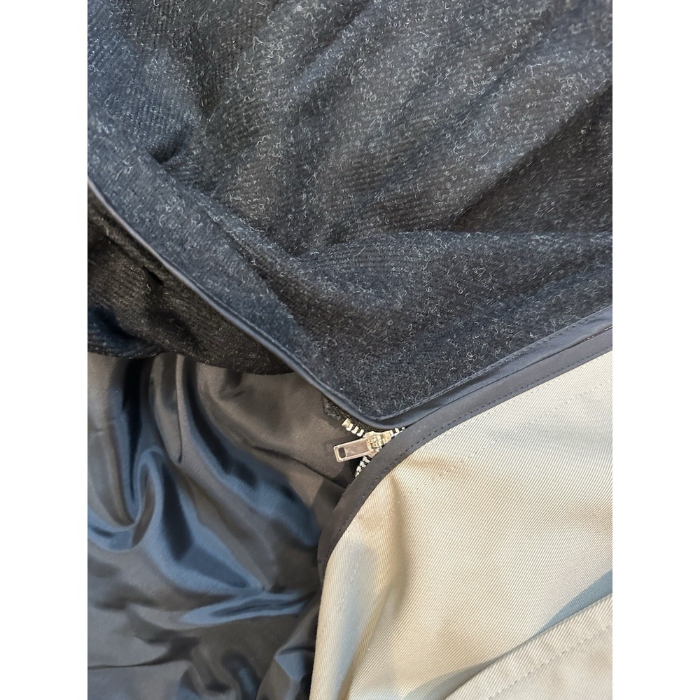 New Stafford Men's Tan Trench Coat 44 Regular - Picture 10 of 15